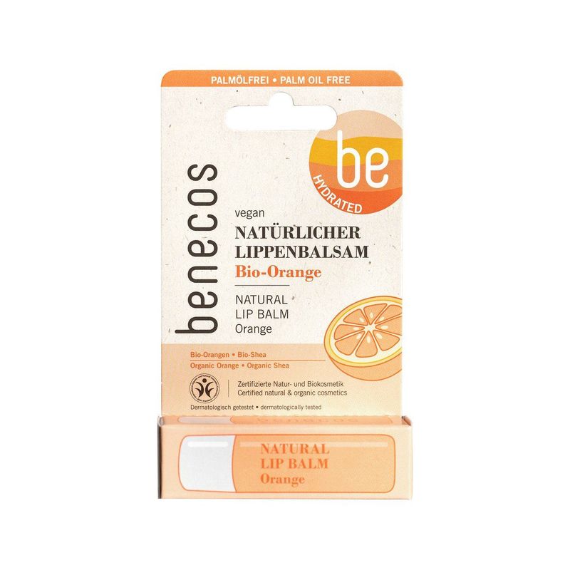 Lip Balm orange, Kontrollierte Naturkosmetik