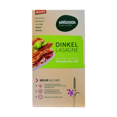 Lasagne Dinkel hell, Demeter