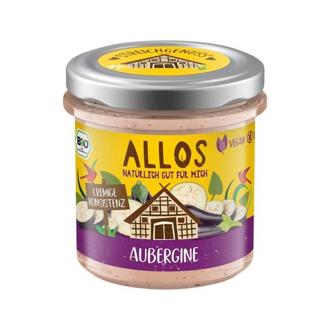 Streichgenuss Aubergine, EU Bio