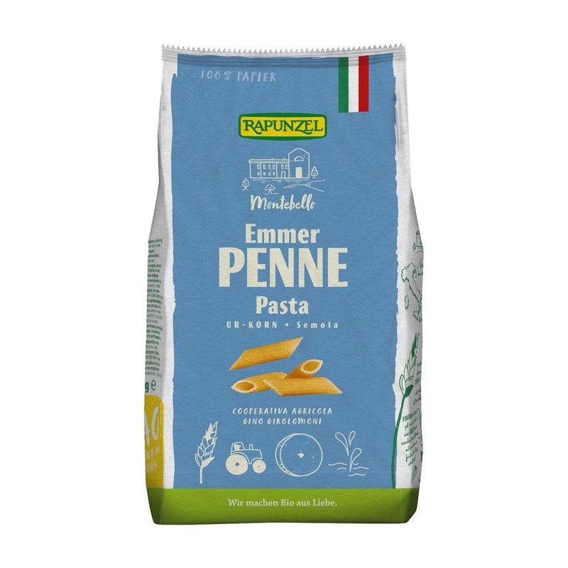 Emmer-Penne Semola, EU Bio