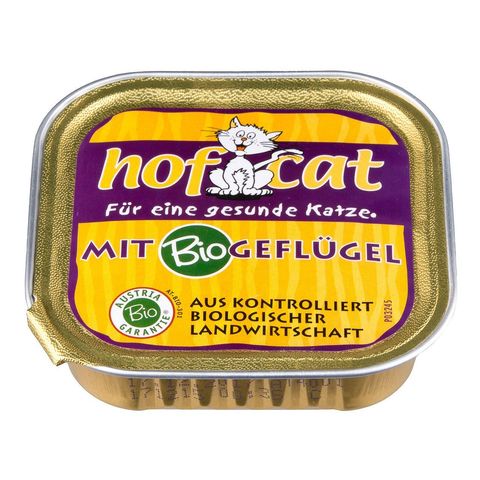 Katzenfutter Geflügel, EU Bio