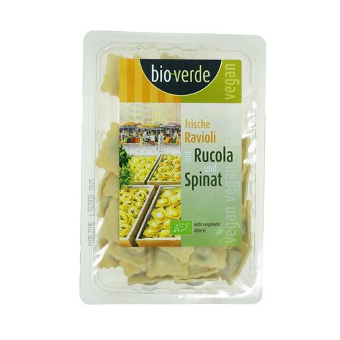 Ravioli mit Rucola und Spinat, EU Bio