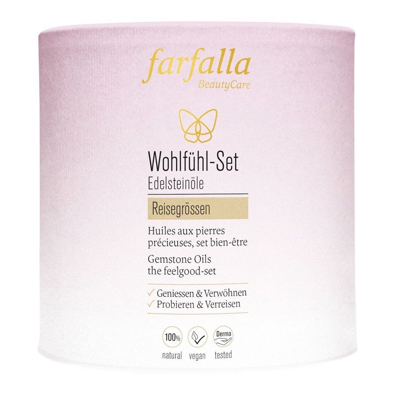 Edelsteinöle Wohlfühl-Set, 7 x 10ml, NaTrue