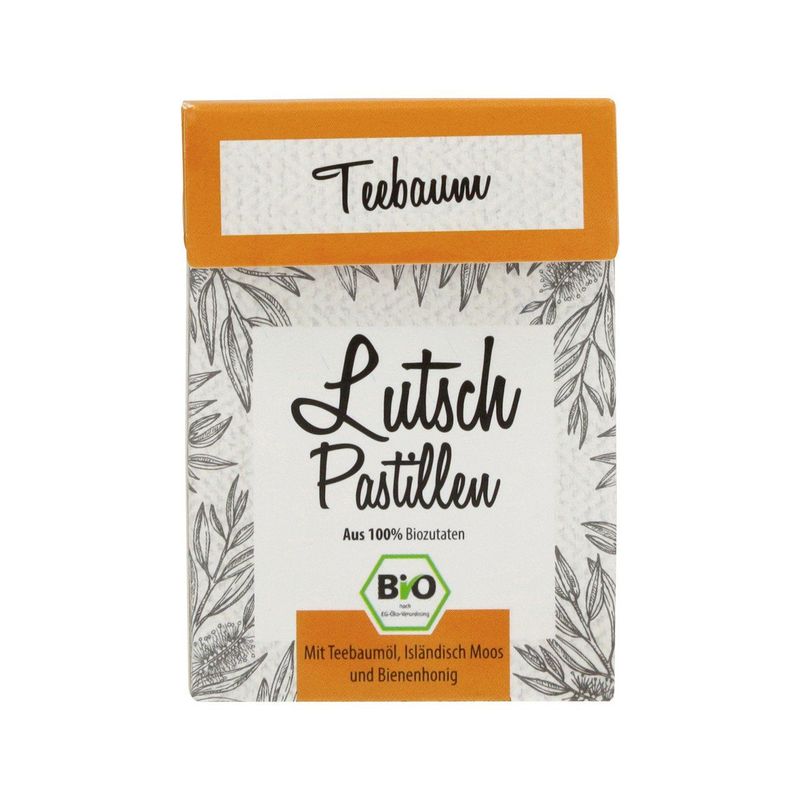 Teebaumöl-Lutschpastillen, EU Bio