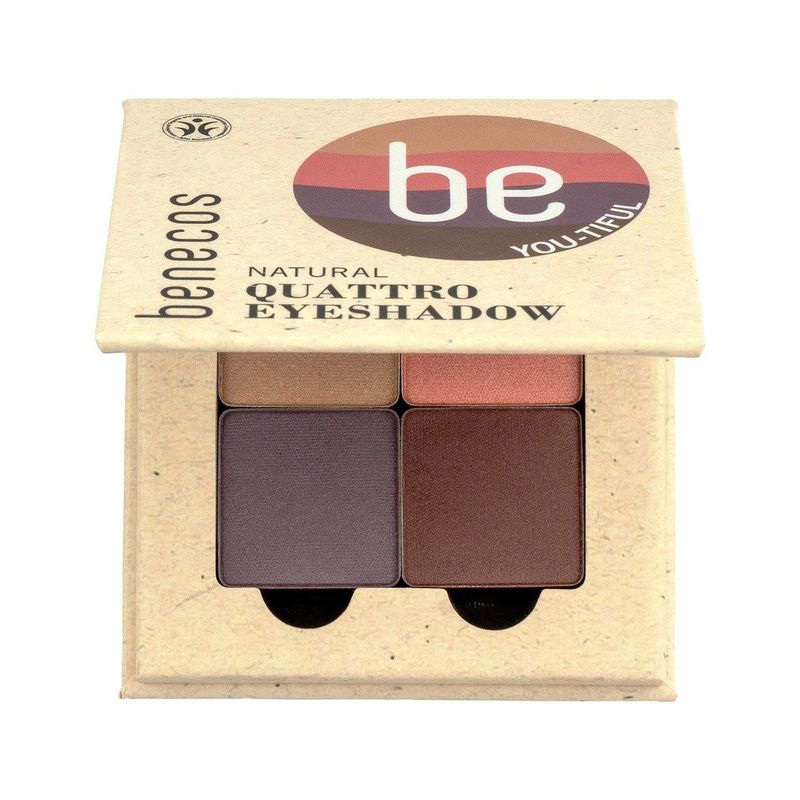 Quattro Eyeshadow beautiful eyes, Kontrollierte Naturkosmetik