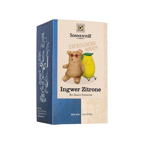 Ingwer Zitrone, Gewürztee, EU Bio