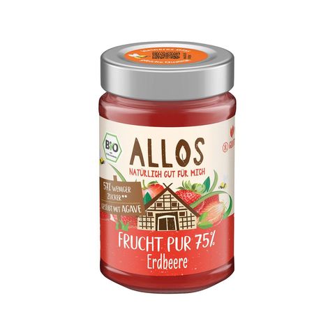 Frucht Pur Erdbeere Fruchtaufstrich, EU Bio