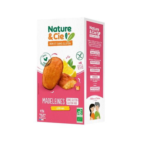 Madeleines Zitrone glutenfrei, EU Bio
