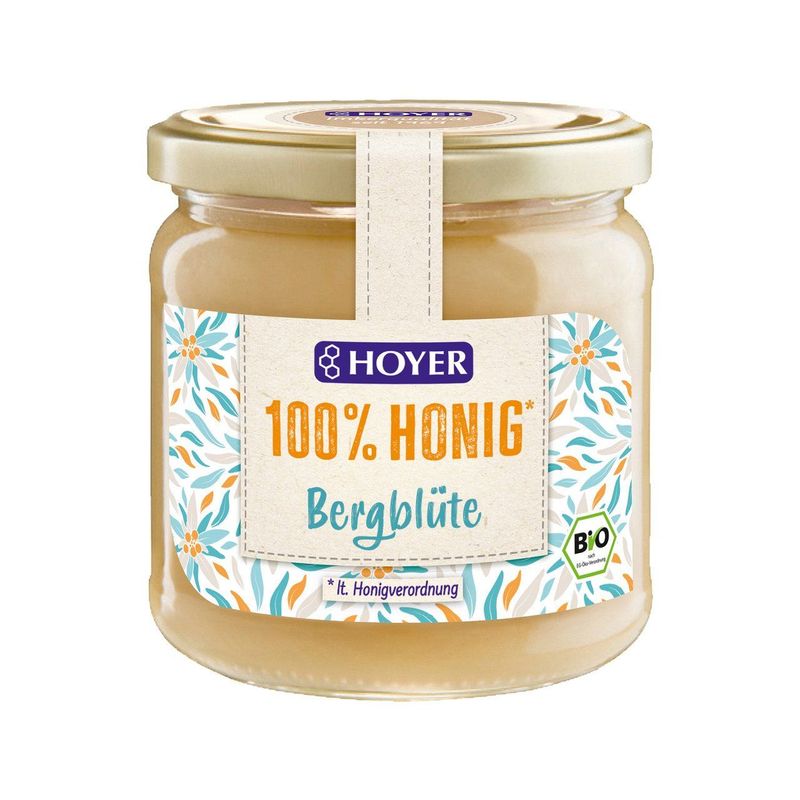 Bergblütenhonig feincremig, EU Bio