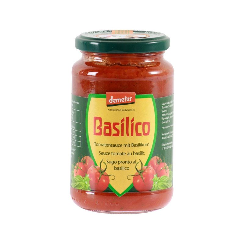 Sauce Tomaten Basilico, Demeter