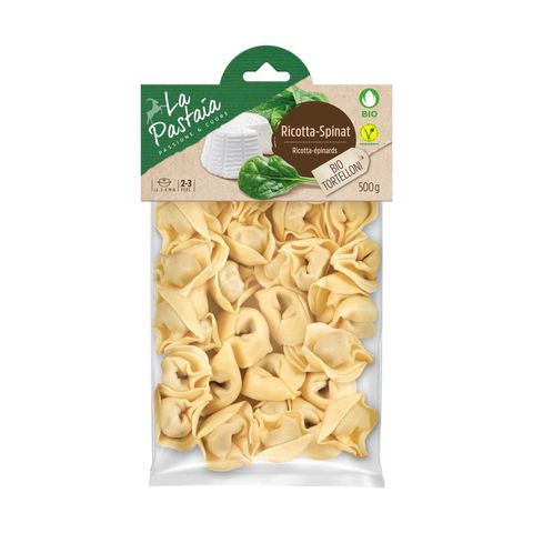 Tortelloni Ricotta Spinat, Bio Knospe