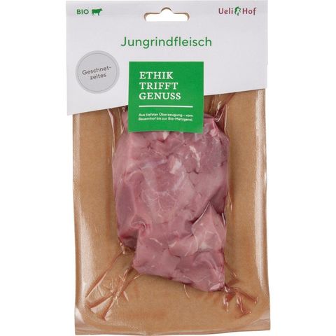 Jungrindsgeschnetzeltes, Bio Knospe Schweiz