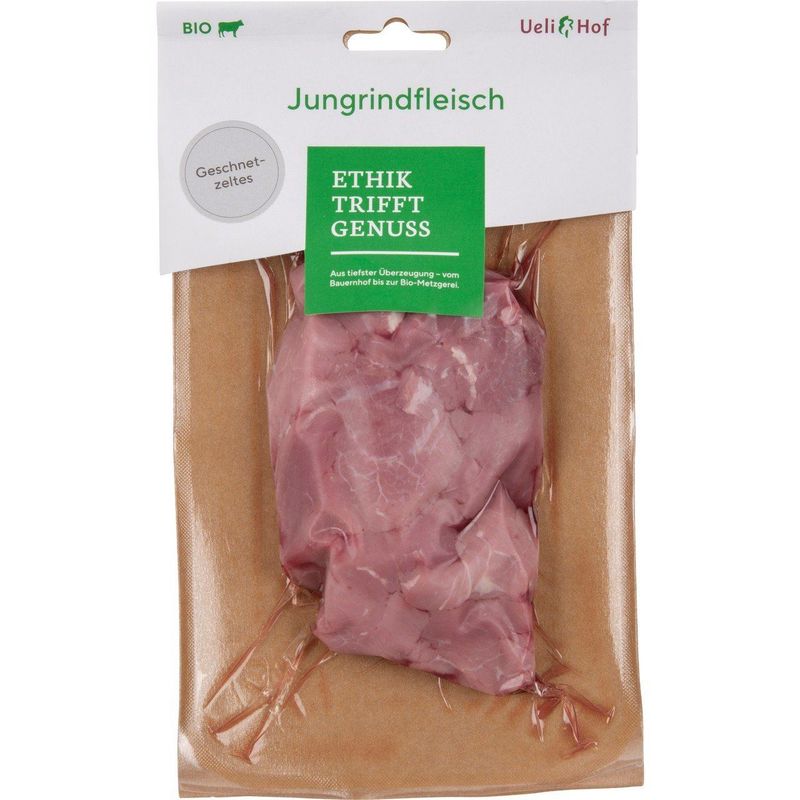 Jungrindsgeschnetzeltes, Bio Knospe Schweiz