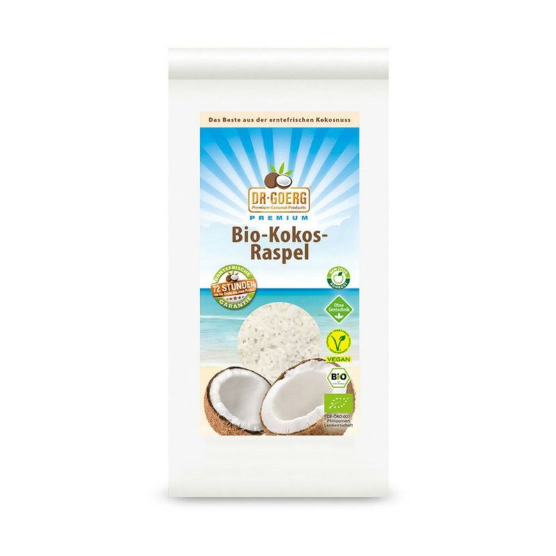 Kokosraspeln roh, EU Bio