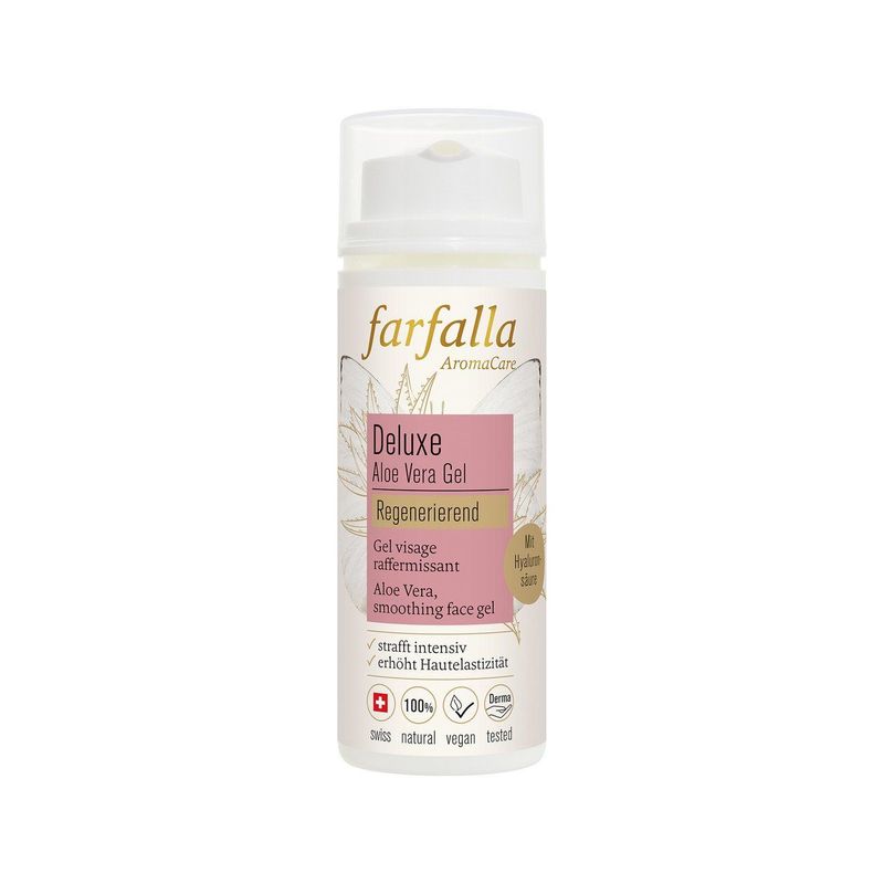 Aloe Vera Straffendes Deluxe Gesichtsgel, NaTrue