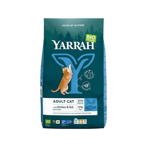Katzenfutter Adult Cat Huhn & Fisch, EU Bio