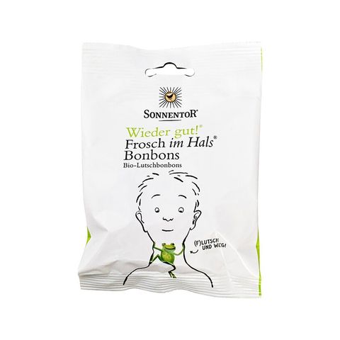 Wieder gut! Frosch im Hals, Bonbons, EU Bio