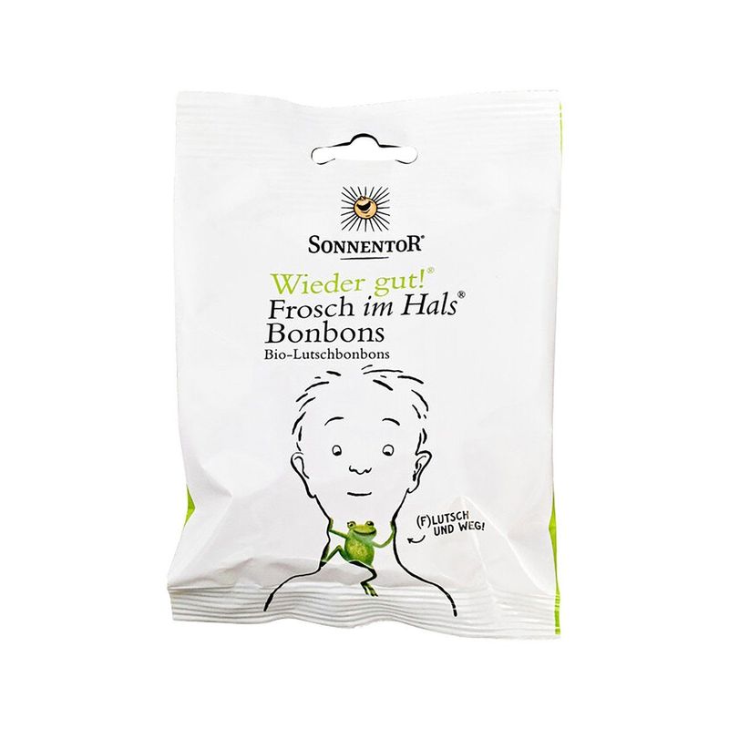 Wieder gut! Frosch im Hals, Bonbons, EU Bio