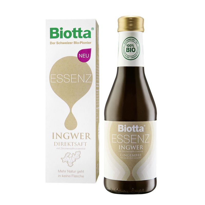 Essenz Ingwer Direktsaft, Schweizer Bio-Verordnung
