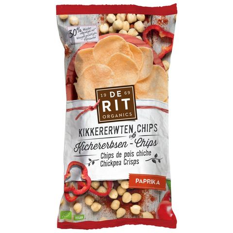 Kichererbsen-Chips Paprika, EU Bio