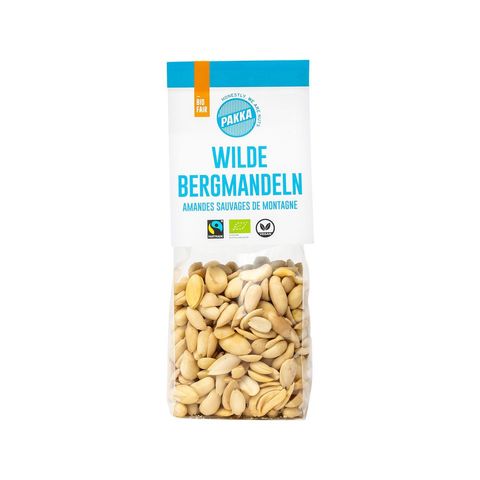 Wilde Bergmandeln blanchiert, EU Bio / FLO-Fairtrade
