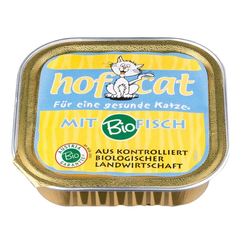 Katzenfutter Fisch, EU Bio