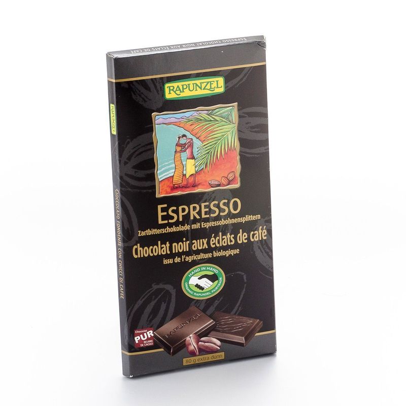 Schokolade Espresso, HiH, EU Bio / Fairer Handel (Claro; Hand in Hand; etc.)