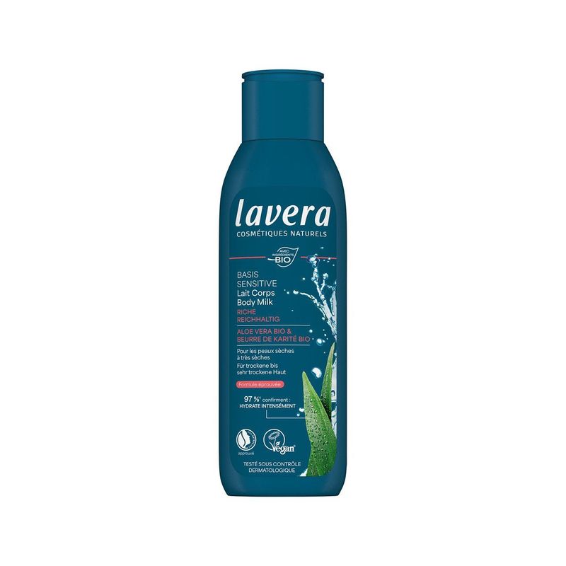 Basis Sensitiv Bodymilk Reichhaltig Aloe-Vera&Shea, NaTrue