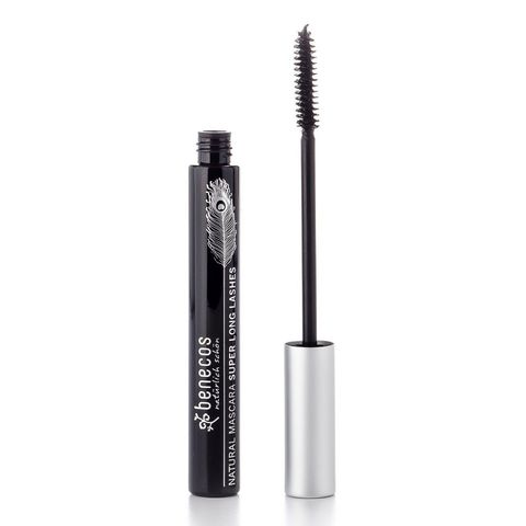 Mascara Super Long Lashes carbon black, Kontrollierte Naturkosmetik