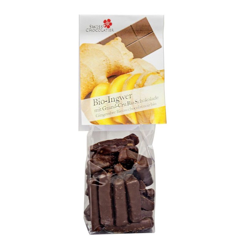 Ingwerstäbchen schokoliert, Schweizer Bio-Verordnung