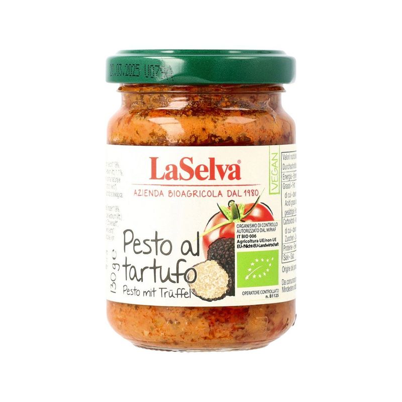 Pesto al tartufo, EU Bio