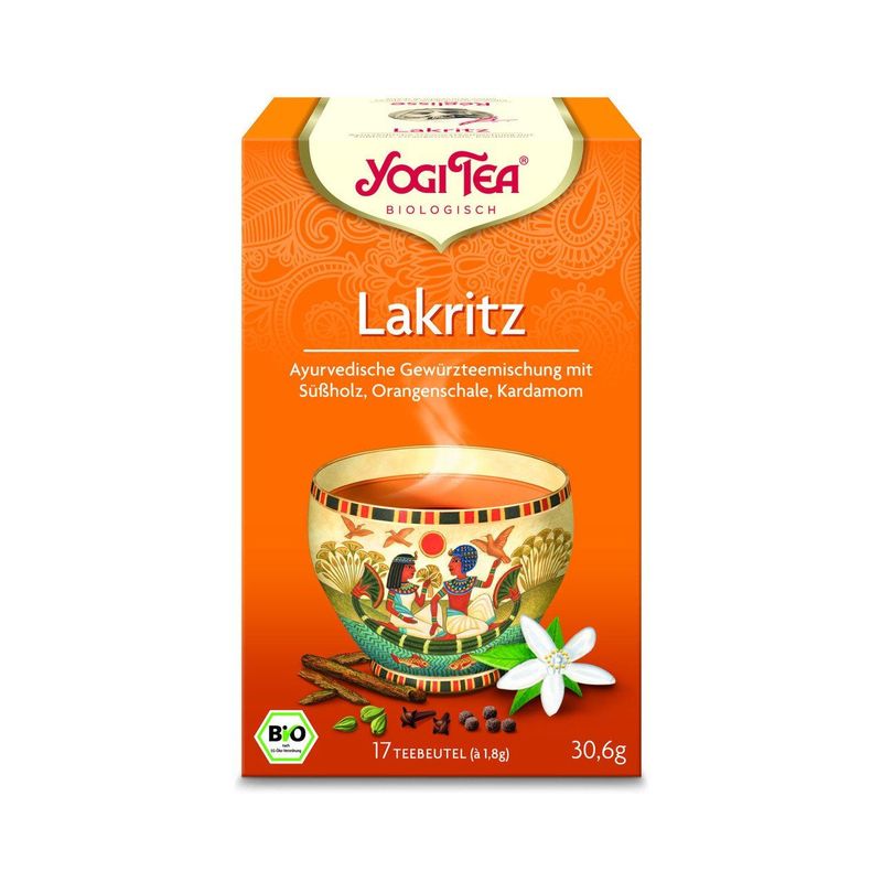 Lakritz, Gewürztee, EU Bio