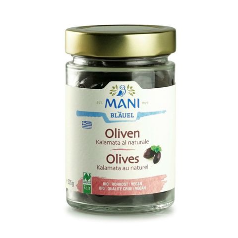 Oliven Kalamata al naturale, Rohkost, EU Bio
