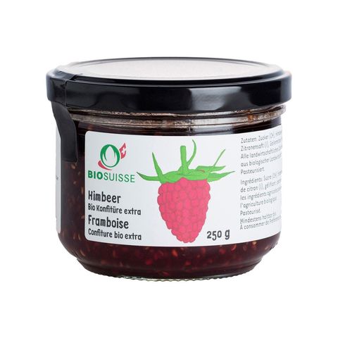 Himbeer Konfitüre extra, Bio Knospe Schweiz