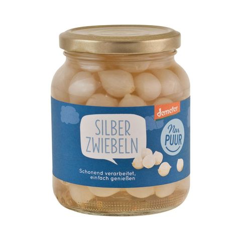 Silberzwiebeln süss/sauer, Demeter