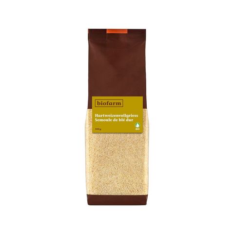 Hartweizenvollgriess, Bio Knospe