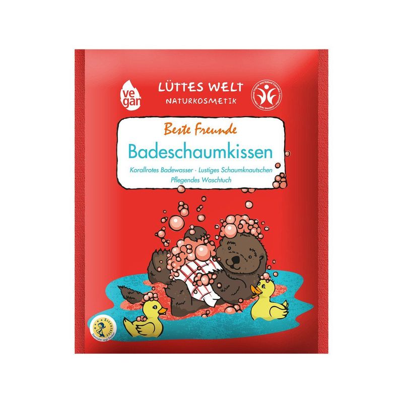 Badeschaumkissen 'Beste Freunde', BDIH COSMOS NATURAL