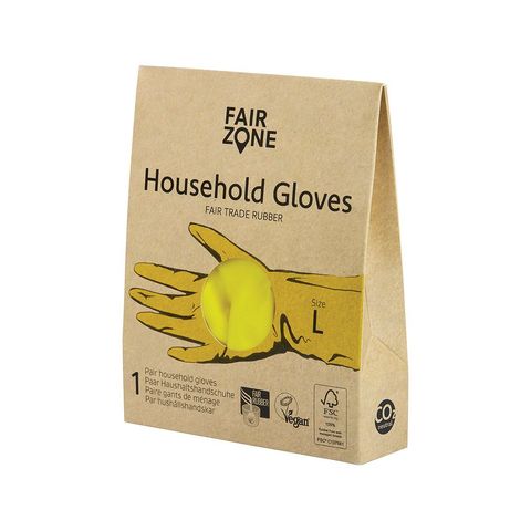 Haushaltshandschuhe L, 100% FSC Holz oder Fasern
