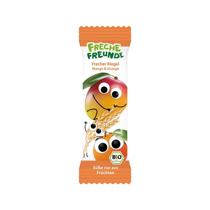 Getreideriegel Mango & Orange, EU Bio