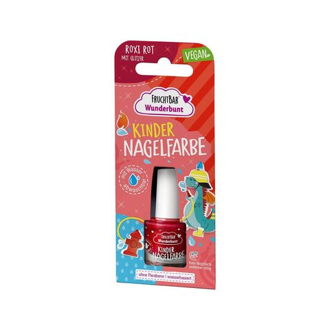 Kinder Nagelfarbe, abwaschbar "Roxi Rot", ohne Zertifizierung