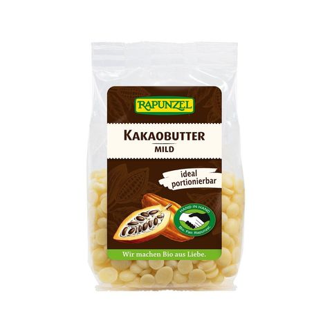 Kakaobutter Chips mild, EU Bio / Fairer Handel (Claro; Hand in Hand; etc.)