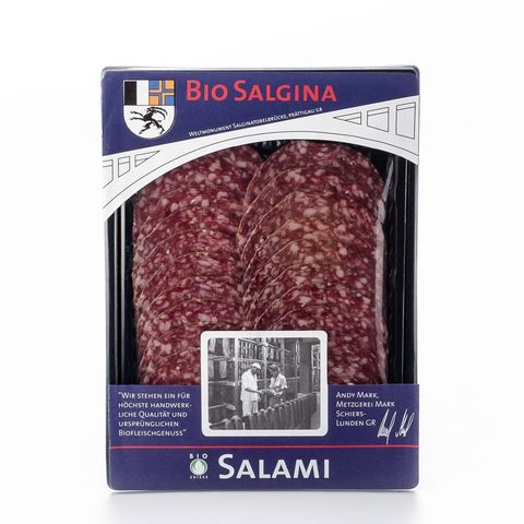 Salami geschnitten, Bio Knospe Schweiz