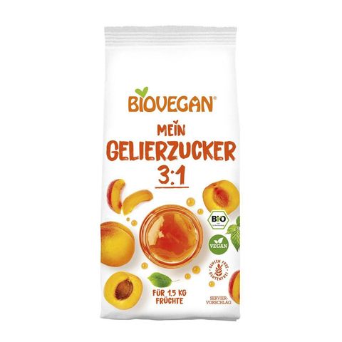 Gelierzucker 3:1, EU Bio
