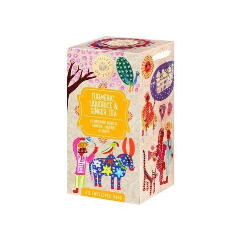 Tumeric, Liquorice & Ginger Tea, Gewürztee, EU Bio