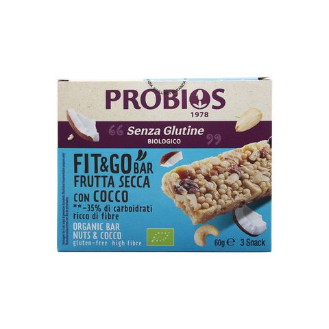 Riegel Erdnuss und Kokosnuss, EU Bio