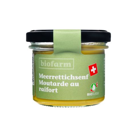 Meerrettichsenf, Bio Knospe Schweiz