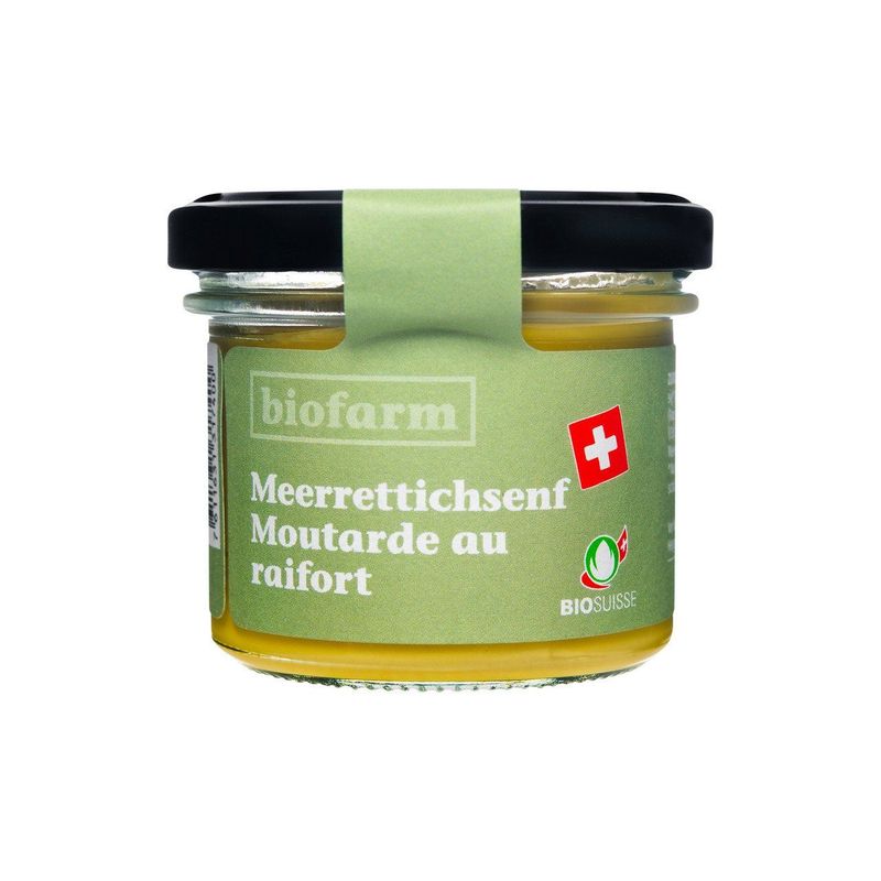 Meerrettichsenf, Bio Knospe Schweiz