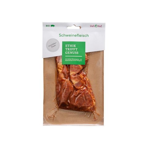 Steak de bûcheron, Bio Knospe Schweiz