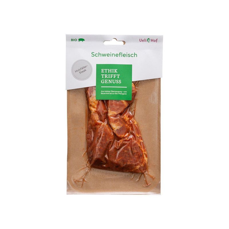 Steak de bûcheron, Bio Knospe Schweiz