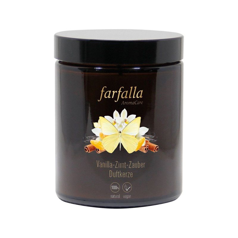 Duftkerze Vanilla-Zimt-Zauber, ohne Zertifizierung